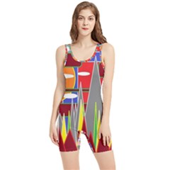 Forrest Sunset Women s Wrestling Singlet