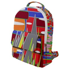 Forrest Sunset Flap Pocket Backpack (Small)