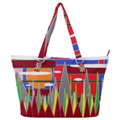 Forrest Sunset Full Print Shoulder Bag