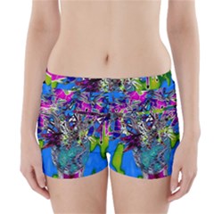 Exotic Flowers In Vase Boyleg Bikini Wrap Bottoms by LW323