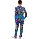 Exotic Flowers in Vase Casual Jacket and Pants Set View2