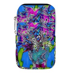 Exotic Flowers In Vase Waist Pouch (large) by LW323