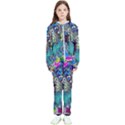 Exotic Flowers in Vase Kids  Tracksuit View1