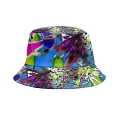 Exotic Flowers In Vase Bucket Hat by LW323