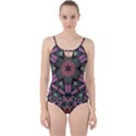 Tropical Island Cut Out Top Tankini Set View1