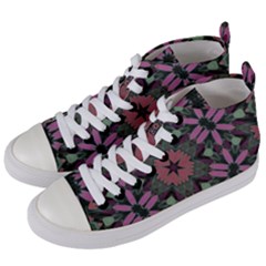 Tropical Island Women s Mid-top Canvas Sneakers by LW323