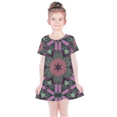 Tropical Island Kids  Simple Cotton Dress by LW323