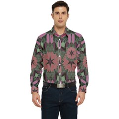 Tropical Island Men s Long Sleeve Pocket Shirt 