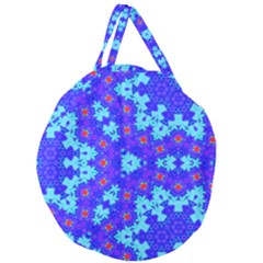 Blueberry Giant Round Zipper Tote by LW323