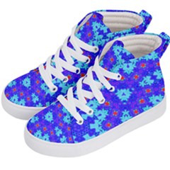 Blueberry Kids  Hi-top Skate Sneakers by LW323