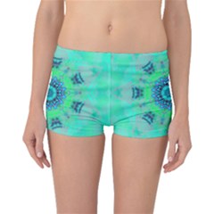 Blue Green  Twist Boyleg Bikini Bottoms by LW323