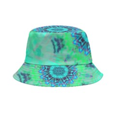 Blue Green  Twist Bucket Hat by LW323