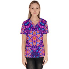 Glory Light Women s V-neck Scrub Top by LW323