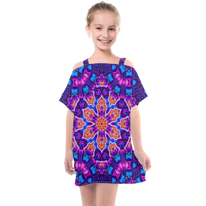 Glory Light Kids  One Piece Chiffon Dress