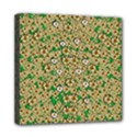 Florals In The Green Season In Perfect  Ornate Calm Harmony Mini Canvas 8  x 8  (Stretched) View1