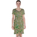 Florals In The Green Season In Perfect  Ornate Calm Harmony Short Sleeve Nightdress View1