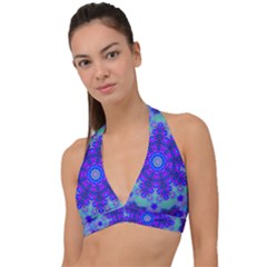 New Day Halter Plunge Bikini Top by LW323