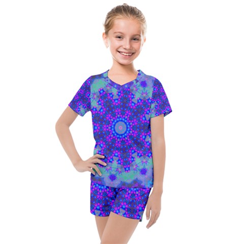 New Day Kids  Mesh Tee And Shorts Set by LW323