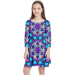 Lovely Dream Kids  Quarter Sleeve Skater Dress