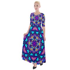 Lovely Dream Half Sleeves Maxi Dress by LW323