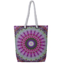 Sweet Cake Full Print Rope Handle Tote (small) by LW323