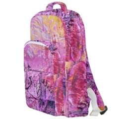 Monsoon Double Compartment Backpack by kaleidomarblingart