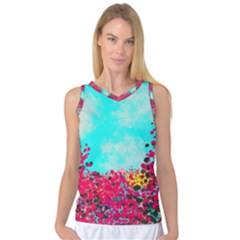 Flowers Women s Basketball Tank Top by LW323