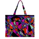 Abstract 2 Zipper Mini Tote Bag View1