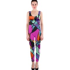 Abstract 2 One Piece Catsuit by LW323