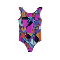 Abstract 2 Kids  Frill Swimsuit by LW323