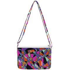 Abstract 2 Double Gusset Crossbody Bag by LW323