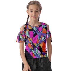 Abstract 2 Kids  Butterfly Cutout Tee