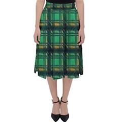 Green Clover Classic Midi Skirt by LW323