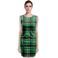 Green Clover Classic Sleeveless Midi Dress by LW323