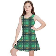 Green Clover Kids  Lightweight Sleeveless Dress