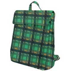 Green Clover Flap Top Backpack