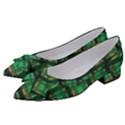 Green Clover Women s Bow Heels View2