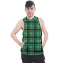 Green Clover Men s Sleeveless Hoodie View1