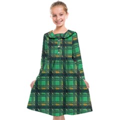 Green Clover Kids  Midi Sailor Dress by LW323