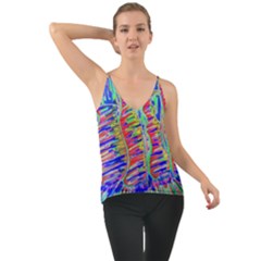 Vibrant-vases Chiffon Cami