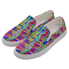 Vibrant-vases Men s Canvas Slip Ons