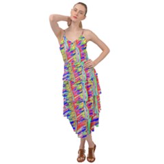 Vibrant-vases Layered Bottom Dress by LW323