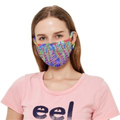 Vibrant-vases Crease Cloth Face Mask (adult)