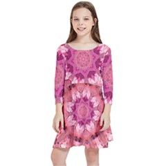 Love Kids  Quarter Sleeve Skater Dress