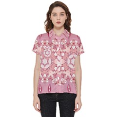 Diamond Girl 2 Short Sleeve Pocket Shirt by LW323