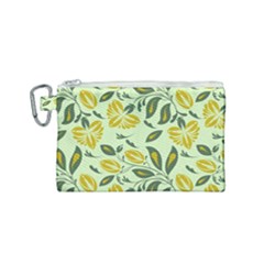 Folk Floral Pattern  Abstract Flowers Surface Design  Seamless Pattern Canvas Cosmetic Bag (small) by Eskimos