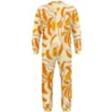 Folk floral pattern. Abstract flowers surface design. Seamless pattern OnePiece Jumpsuit (Men)  View2