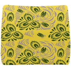 Folk Floral Pattern  Abstract Flowers Surface Design  Seamless Pattern Seat Cushion by Eskimos