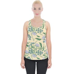 Folk Floral Pattern  Abstract Flowers Surface Design  Seamless Pattern Piece Up Tank Top by Eskimos