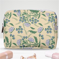 Folk Floral Pattern  Abstract Flowers Surface Design  Seamless Pattern Make Up Pouch (medium) by Eskimos